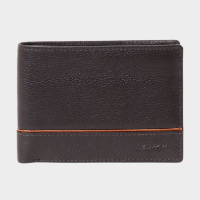 Δερμάτινο Ανδρικό Πορτοφόλι Lavor 1-3814 Καφέ