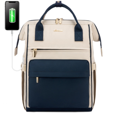 Σακίδιο Επαγγελματικό Γυναικείο Lovevook 15,6 MB2020 beige/navy
