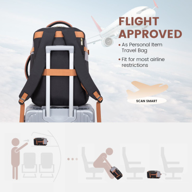 Σακίδιο Ταξιδίου Καμπίνας 40L 17,3 MB2112 black/gray