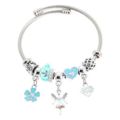 Βραχιόλι άγγελος QW-8108-15 - Γαλάζιο