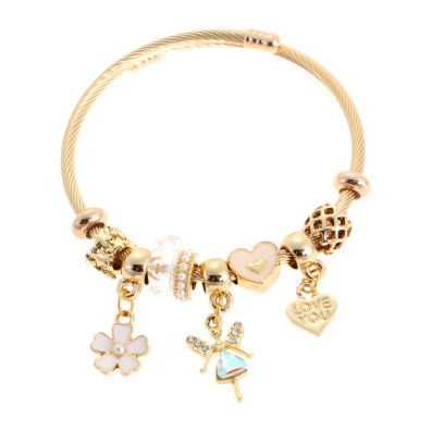 Βραχιόλι άγγελος QW-8108-15 - Ασπρο