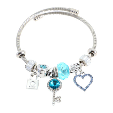 Βραχιόλι κλειδί QW-8111-15 - Γαλάζιο