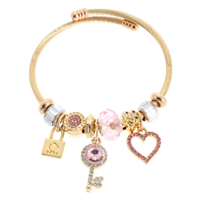 Βραχιόλι κλειδί QW-8111-15 - Χρυσό