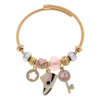 Βραχιόλι παπουτσάκι QW-8112-15 - Χρυσό