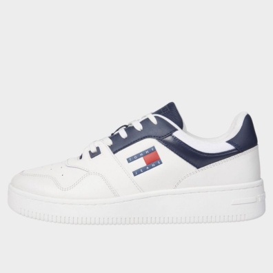 Sneaker Tommy Hilfiger EM0EM01395_DW4 Λευκό - Μπλε