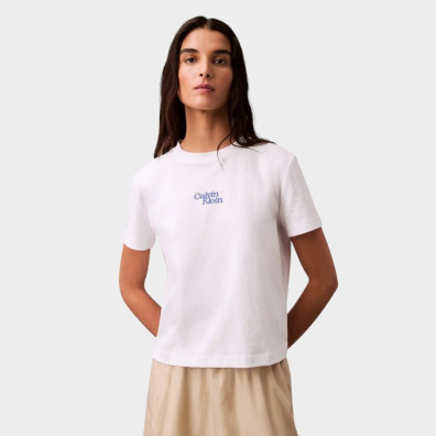 T-Shirt Calvin Klein LV047B851G_YAA Λευκό