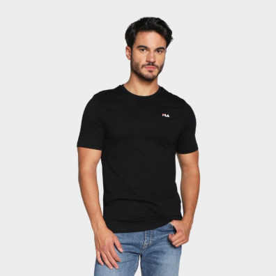 T-Shirt Fila FAM0083_83227 Μαύρο