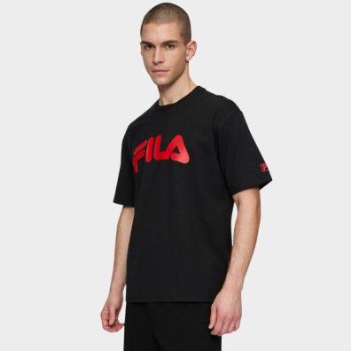 T-Shirt Fila FAM0873_83075 Μαύρο