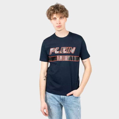T-shirt Plein Sport TIPS105-85 Μπλε