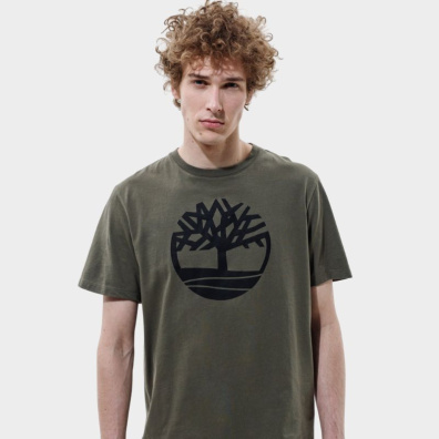 T-shirt Timberland TB0A2C2RA58 Πράσινο