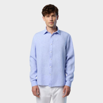 Πουκάμισο North Sails 664368000_AZ0757 Γαλάζιο