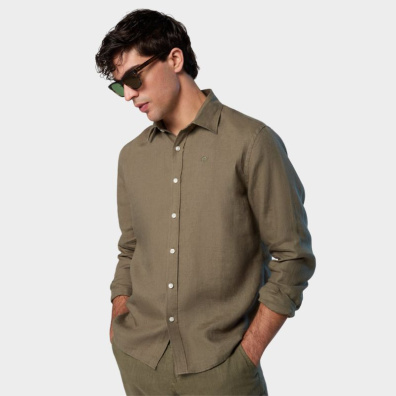 Πουκάμισο North Sails 664368000_VE0421 Λαδί