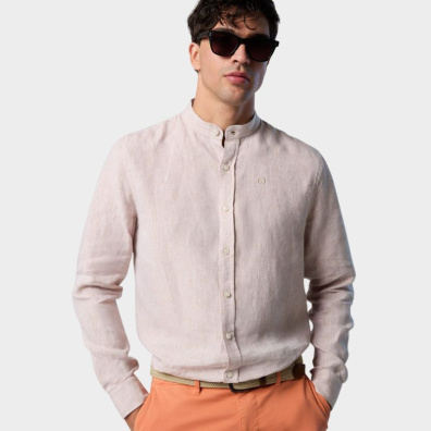 Πουκάμισο North Sails 664369000_BE0120 Μπεζ