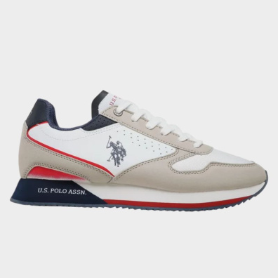 Sneaker U.S. Polo NOBIL003M3HY4-25ED592-BIANCOWHI Λευκό