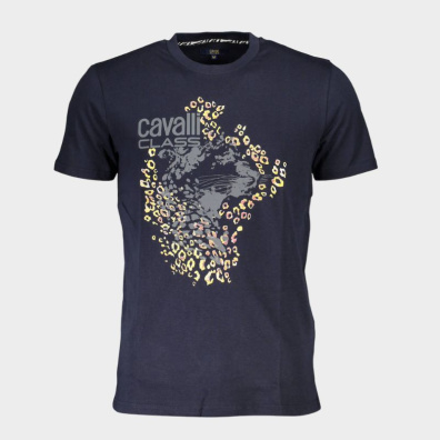 T-Shirt Cavalli Class QXT61Y-JD060-04926 Μπλε