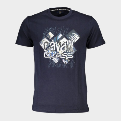 T-Shirt Cavalli Class QXT61Z-JD060-04926 Μπλε
