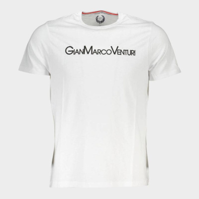 T-Shirt Gian Marco Venturi AU00665P Λευκό