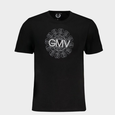 T-Shirt Gian Marco Venturi AU01415D Μαύρο