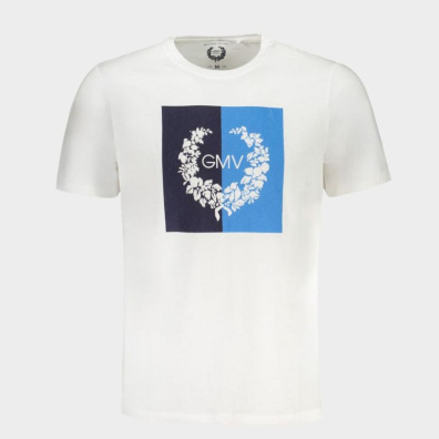 T-Shirt Gian Marco Venturi AU01416A Λευκό