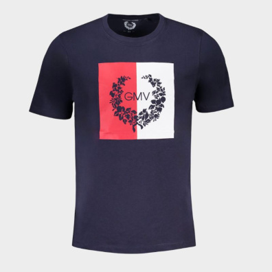 T-Shirt Gian Marco Venturi AU01416A Μπλε