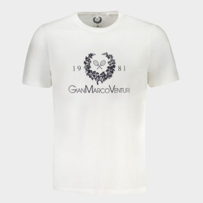 T-Shirt Gian Marco Venturi AU01419L Λευκό