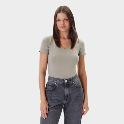 T-Shirt Guess Jeans W2YI45J1314_G8CJ Ροζ