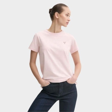 T-Shirt Guess Jeans W4YI10J1314_A61U Ροζ