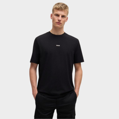T-Shirt Hugo Boss 50473278-001 Μαύρο