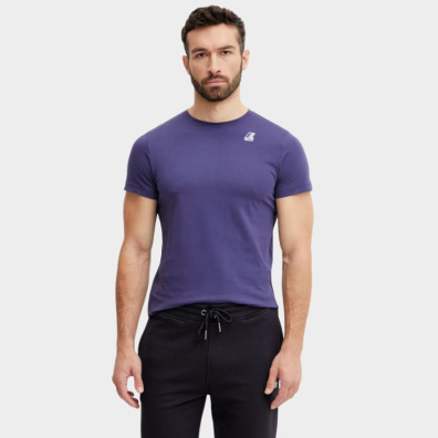T-Shirt K-Way K007JE0-867 Μπλε
