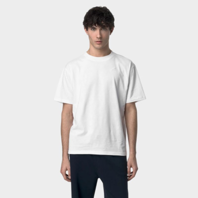 T-Shirt K-Way K3136CWS-001 Λευκό