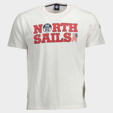 T-Shirt North Sails 902346-0101 Λευκό