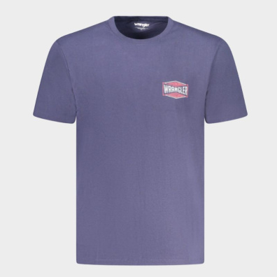 T-Shirt Wrangler 112362354_BLNAVY Μπλε