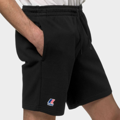 Βερμούδα K-Way K51225WLEVRAIDORIANPOLYCOTTON_NEUSY Μαύρο