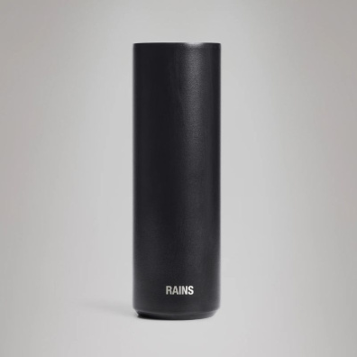 Θερμός Rains Insulated Flask 52010-Black Μαύρο