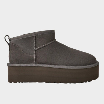 Μποτάκια UGG Classic Ultra Mini Suede 1135092-0080 Γκρι