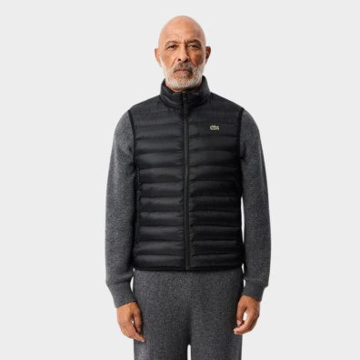 Μπουφάν Lacoste 3BH2886-031 Μαύρο