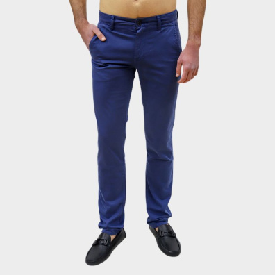 Παντελόνι Hugo Boss 50470813SCHINO-SLIMD_BL407 Μπλε