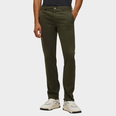 Παντελόνι Hugo Boss 50470813SCHINO-SLIMD_VE346 Πράσινο