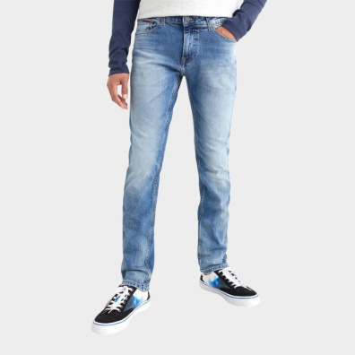 Παντελόνι Tommy Hilfiger DM0DM09554-1AB Μπλέ