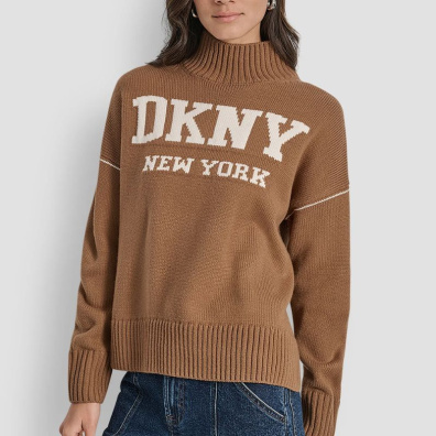 Πουλόβερ Ζιβάγκο DKNY DJ4R0386-003 Καφέ