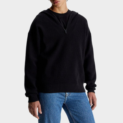 Πουλόβερ Calvin Klein J30J323985_BEH Μαύρο