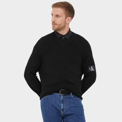 Πουλόβερ Calvin Klein J30J325092-BEH Μαύρο