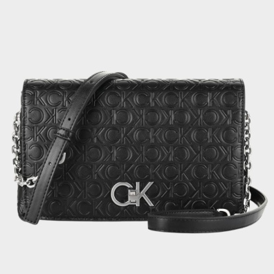 Τσάντα Calvin Klein K60K611061_BAX Μαύρο