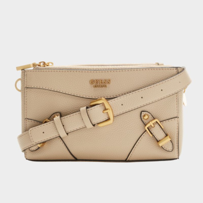 Τσάντα Guess Jeans BA874472_BEIGE_KHAKI Μπεζ