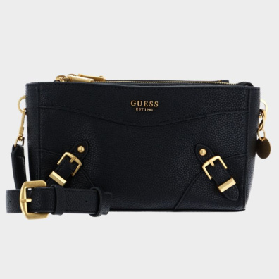 Τσάντα Guess Jeans BA874472_NERO_BLACK Μαύρο