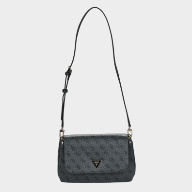 Τσάντα Guess Jeans SG877820_NECOALLOGO Μαύρο