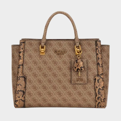 Τσάντα Guess Jeans SP898823_BELATTELOG Μπεζ