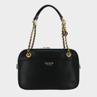 Τσάντα Guess Jeans VB855818_NERO_BLACK Μαύρο