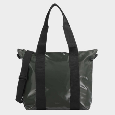 Τσάντα Rains Tote Bag Mini 14160-127 Μεταλλικό Πράσινο