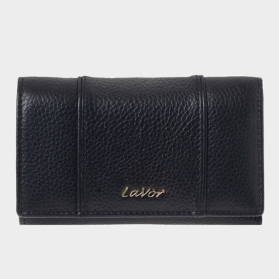 Δερματινο Πορτοφόλι Lavor 1-6075 Μαυρο
